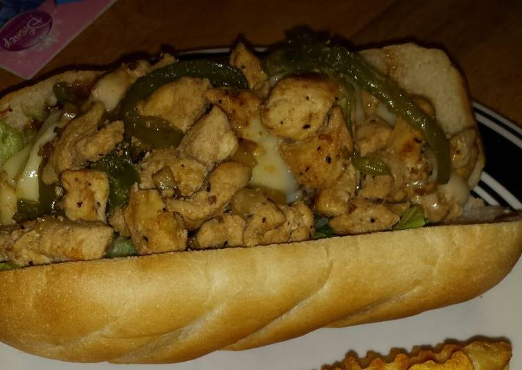 Step-by-Step Guide to Prepare Super Quick Homemade Chicken philly cheese steak
