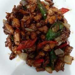 รูปของ Ayam fillet lada hitam maknyos