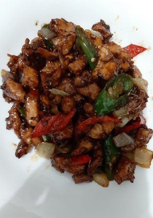 Foto resep Ayam fillet lada hitam maknyos