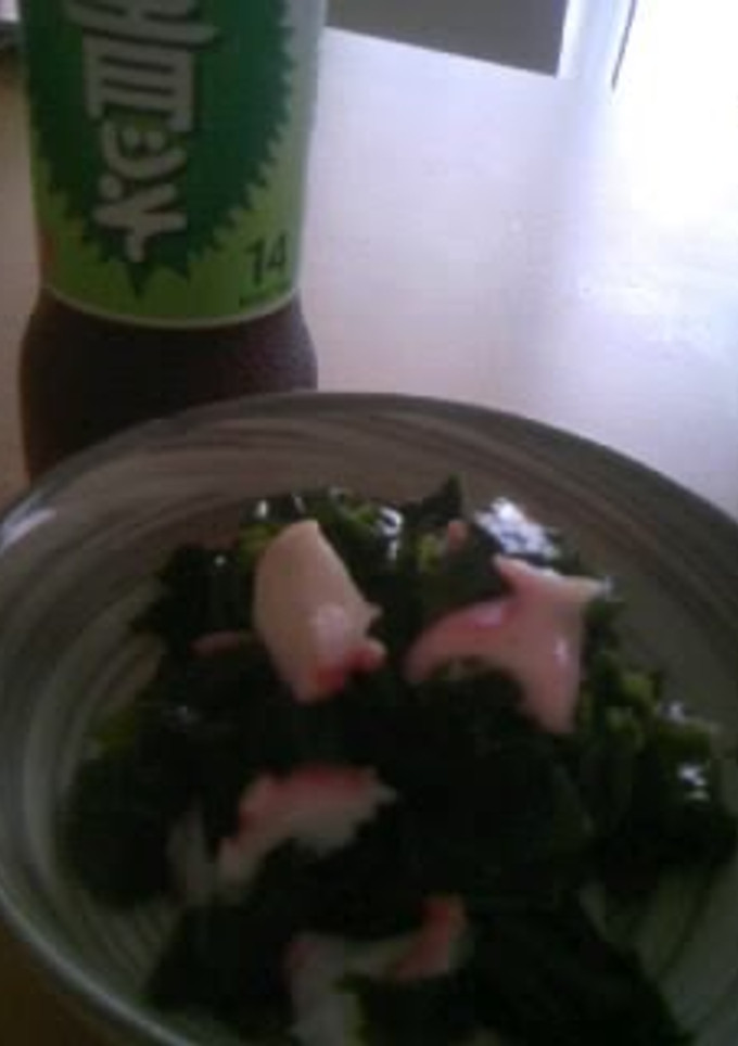 A picture of Refreshing Octopus and Wakame Salad.