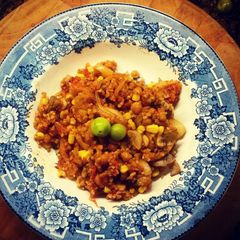 A picture of Spicy tomato quinoa.
