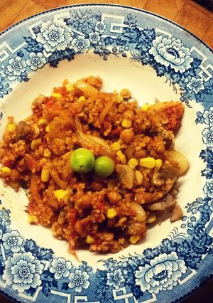 A picture of Spicy tomato quinoa.