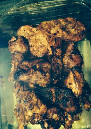 A picture of Bourbon/Caribbean Grill Chicken.