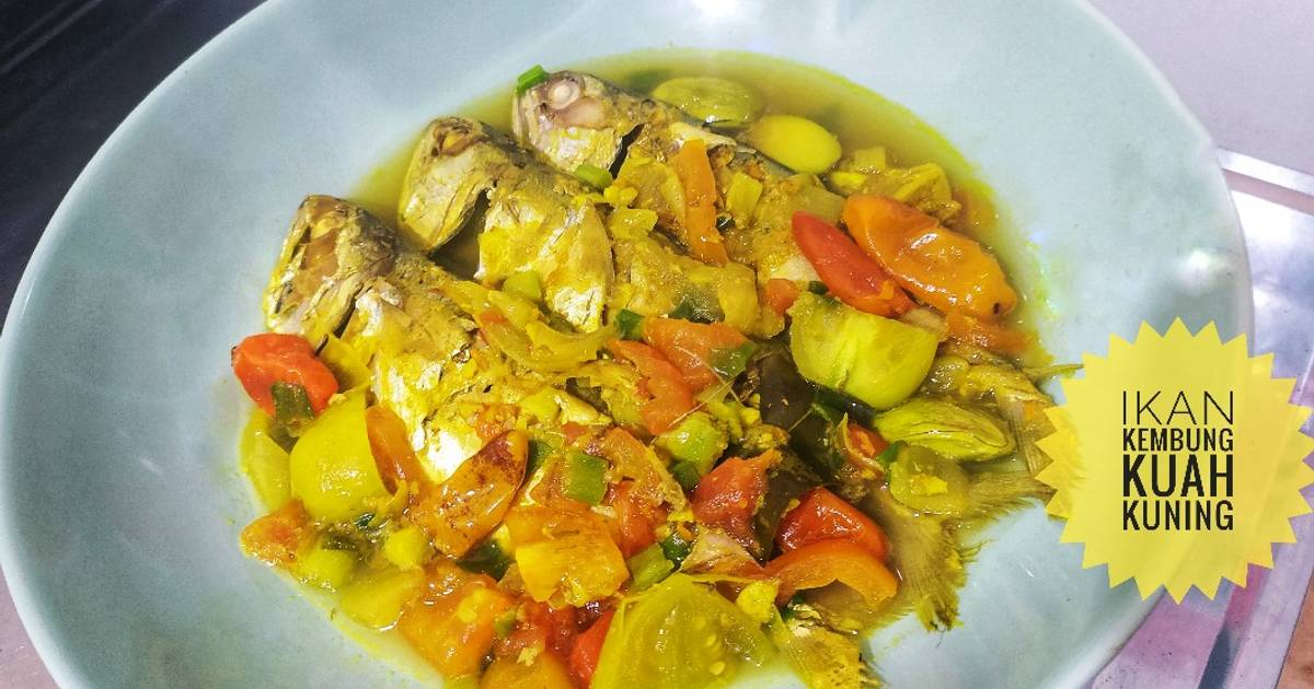 Resep Ikan Kembung Kuah Kuning Oleh Lailazegaff Cookpad