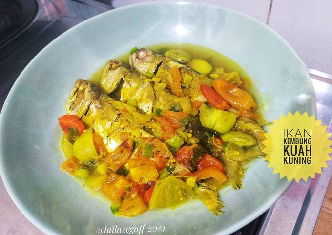 Resep Ikan Kembung Kuah Kuning Oleh Lailazegaff Cookpad