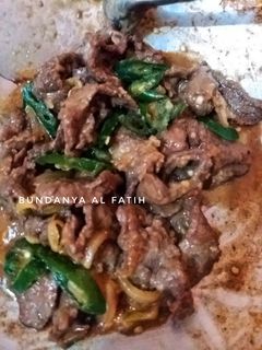 Foto resep Tumis sapi lado ijo