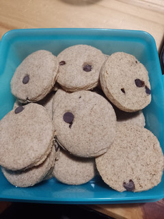 Una foto de Galletas integrales con chips de chocolate