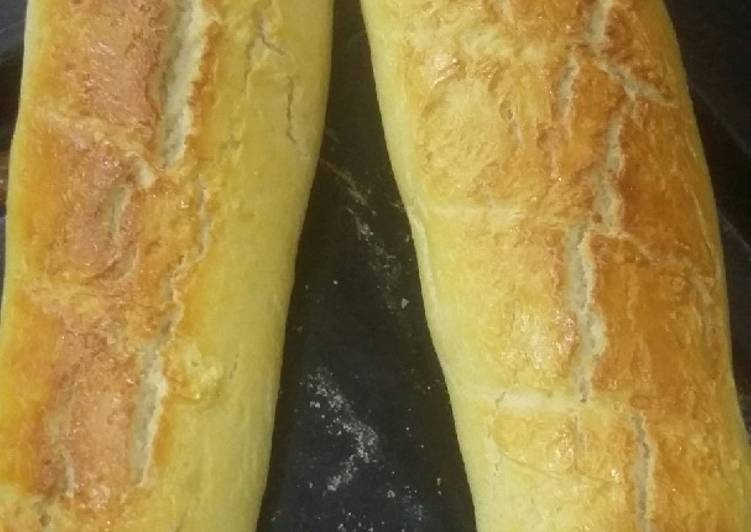 Steps to Prepare Super Quick Homemade French Bread