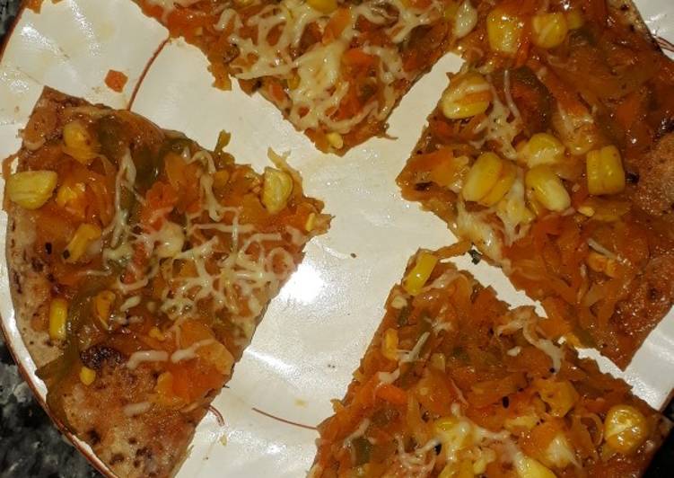Chappati pizza