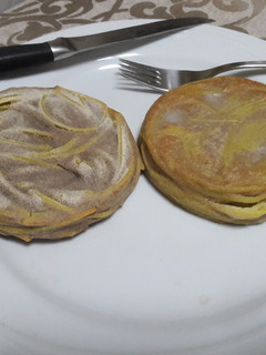 Una foto de Hamburguesa de pasta sin gluten vegana 🍔