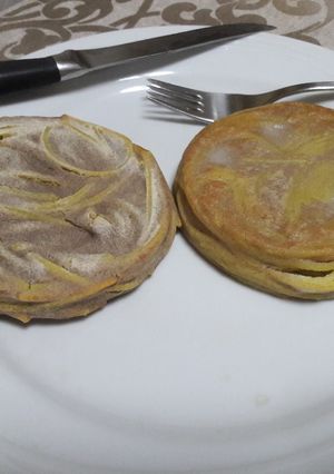 Una foto de Hamburguesa de pasta sin gluten vegana 🍔
