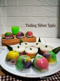 Foto resep *Puding Bihun Lapis*