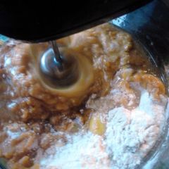 A picture of Amanda's Pumpkin Pie Cupcakes.