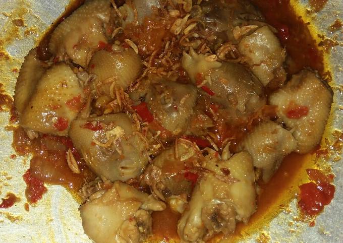 Cara Memasak Gongso Kepala Ayam Kekinian