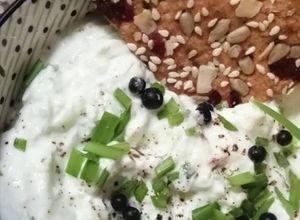 Une photo de Gottage cheese sauce