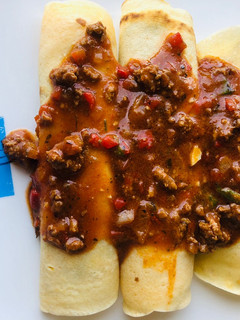 Una foto de Canelones de acelga