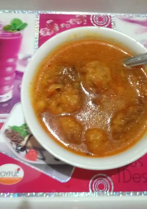 A picture of Bottle gourd kofta.