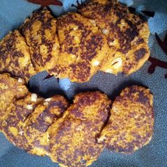 A picture of Sweet Potato pancakes.