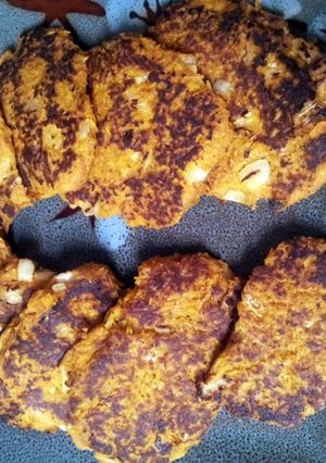 A picture of Sweet Potato pancakes.