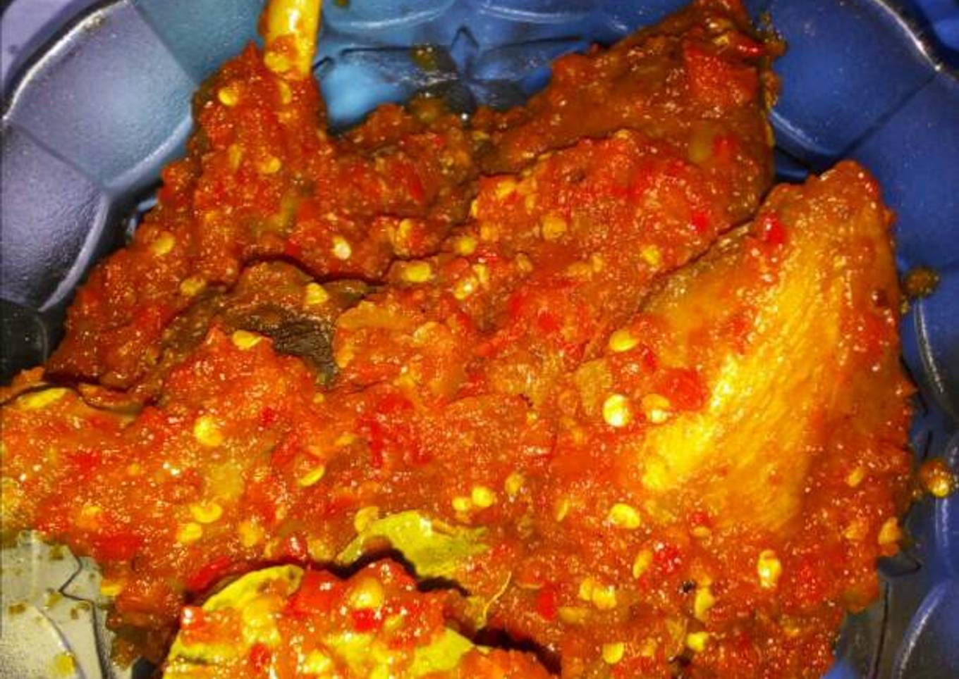 Balado ayam kampung