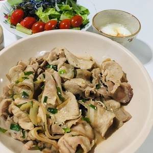 (ข้าว)หน้าหมูญี่ปุ่น คีโต