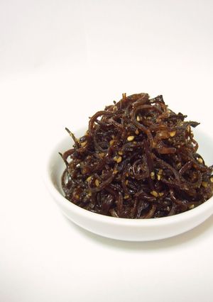 A picture of Flavored Wood Ear Mushrooms For Tonkotsu Ramen.
