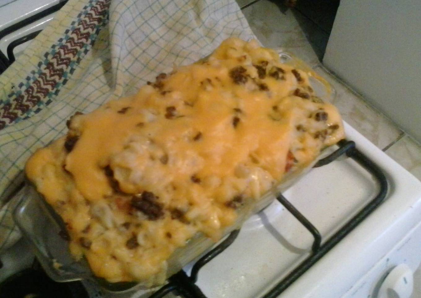 Baked macaroni and cheese