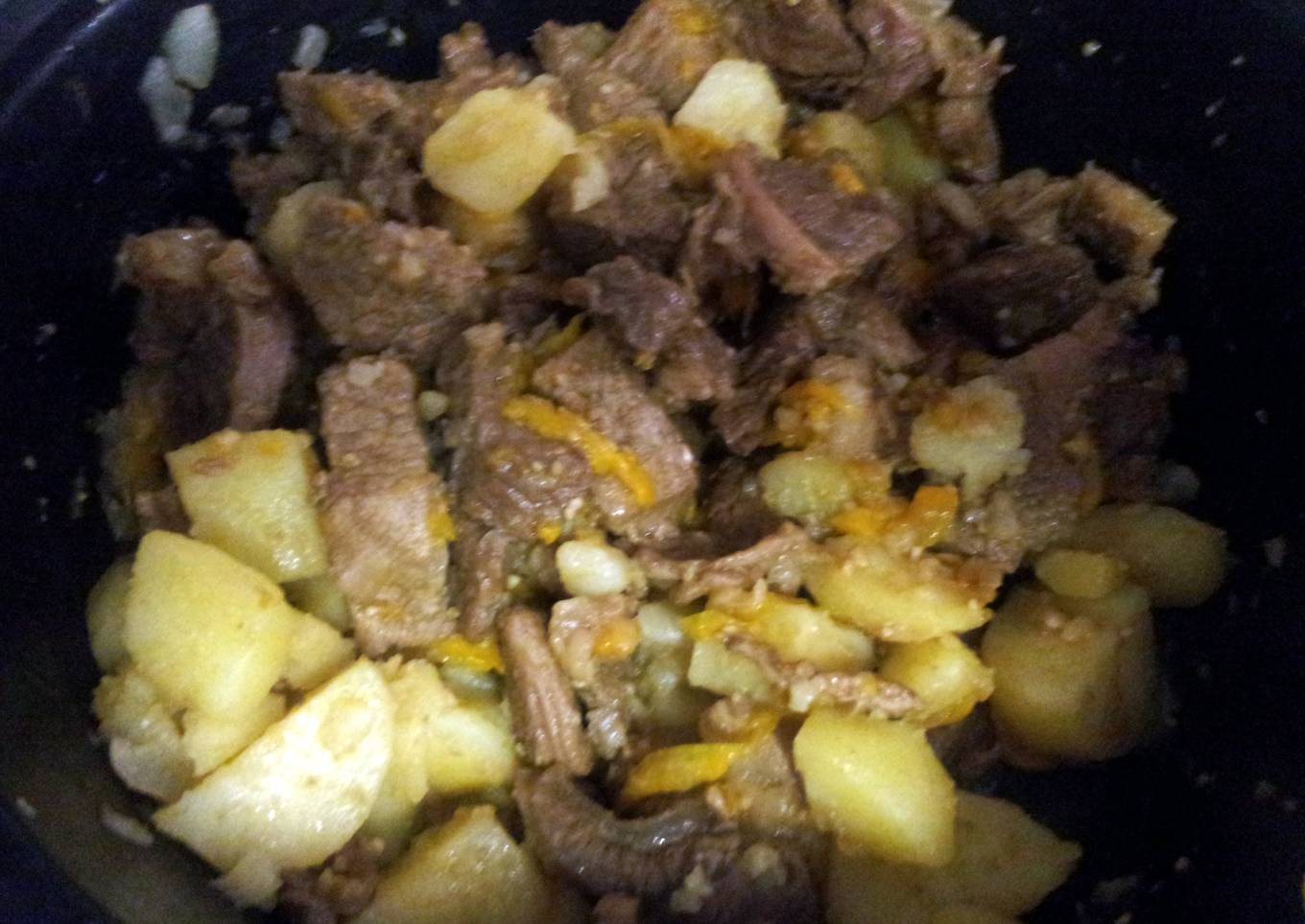 meat and potatoes