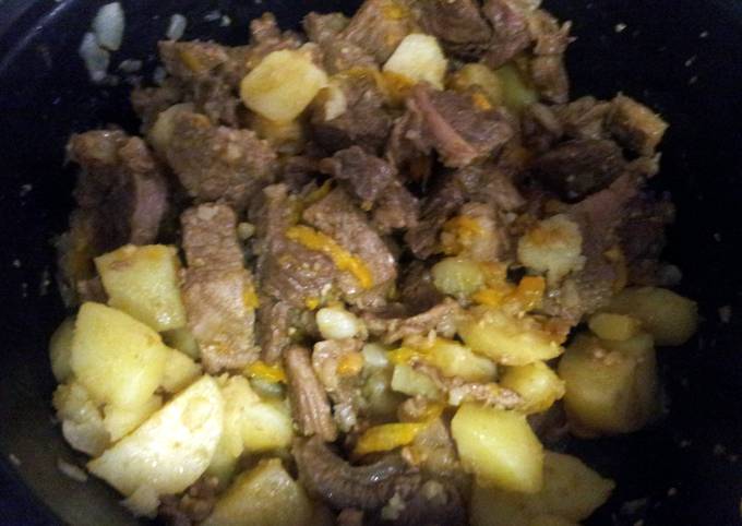 Meat and potatoes