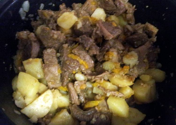 Step-by-Step Guide to Prepare Super Quick Homemade Meat and potatoes
