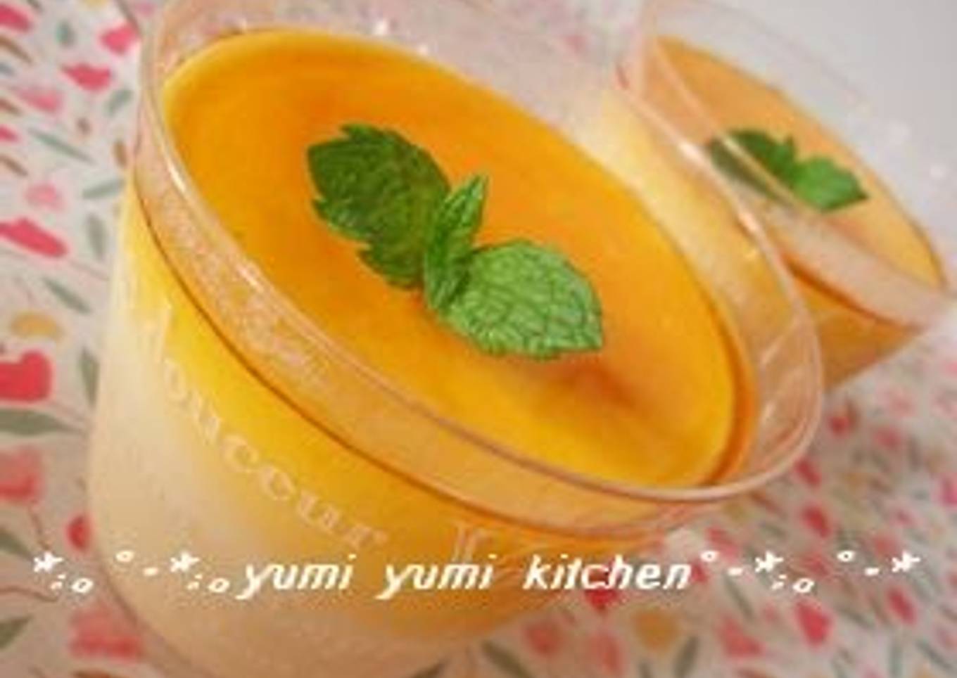 I Love This! Carrageenan and Custard Pudding