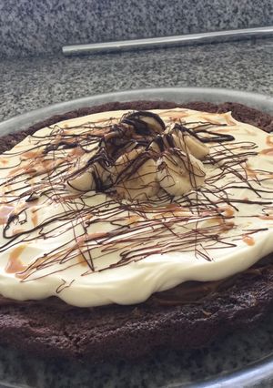 Una foto de Marquise de chocolate