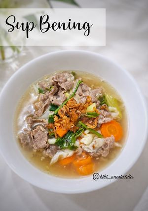 Foto resep Sup Bening
