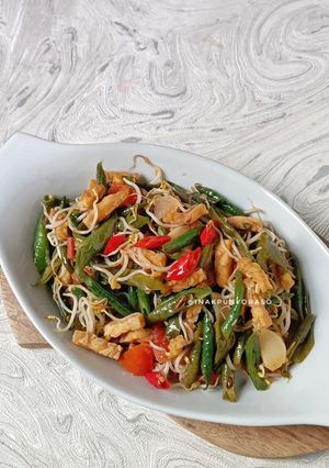 Foto resep Oseng-oseng Tauge Tempe Kacang Panjang