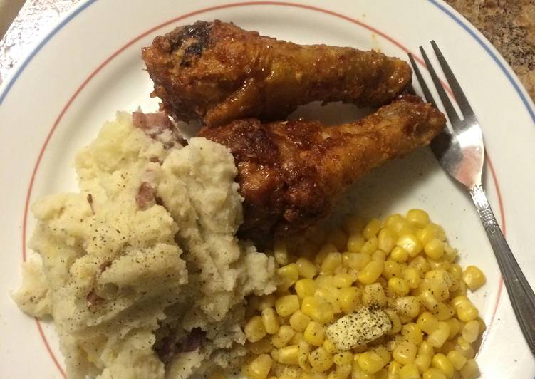 Simple Way to Make Quick bbq fried chicken