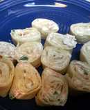 Spicy creamy pinwheel