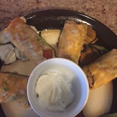 A picture of Taco Egg Rolls.