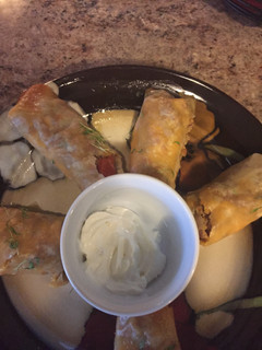 A picture of Taco Egg Rolls.