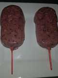 Helado frutal sin azúcar en palitos