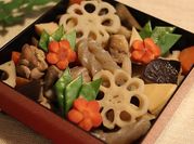 A picture of lotus root chicken