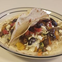 A picture of Ground Lamb Tacos.