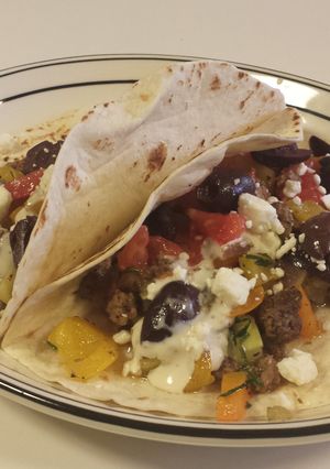 A picture of Ground Lamb Tacos.