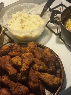 A picture of Fried chicken.