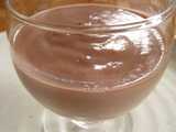 chocolate banana mousse