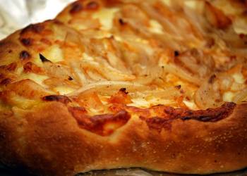 Without Fail Serving Recipe Sweet  Spicy Onion Pizza Delicious