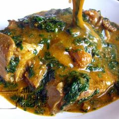 A picture of ogbono soup.