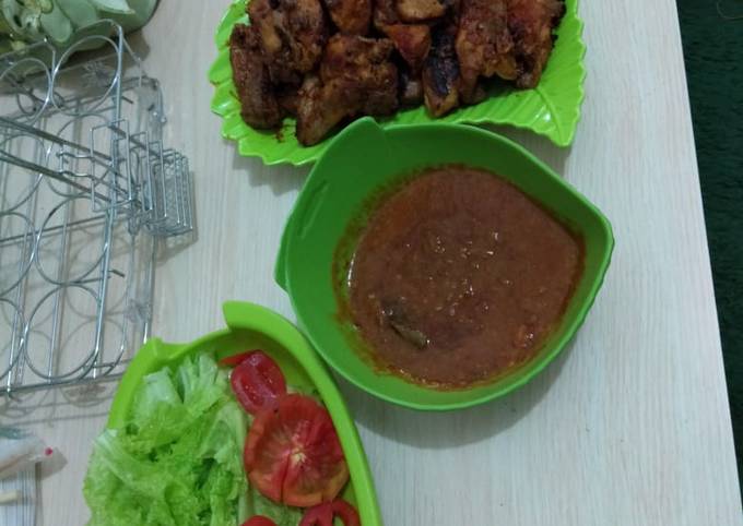 Ayam Bakar Bumbu Rujak Mudah