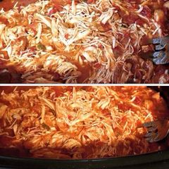 A picture of Stewed Shredded Chicken.