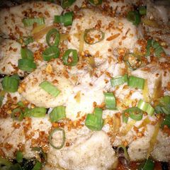 A picture of Steamed Fish Fillet in Light Superior Sauce.
