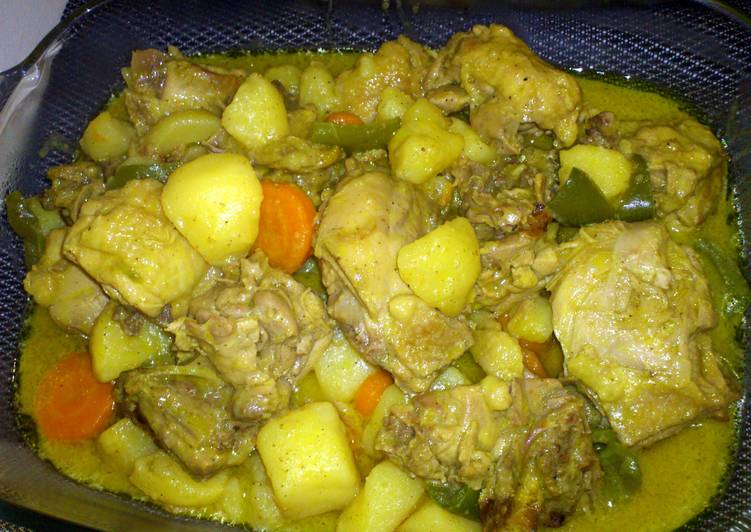 Easiest Way to Prepare Favorite chicken curry